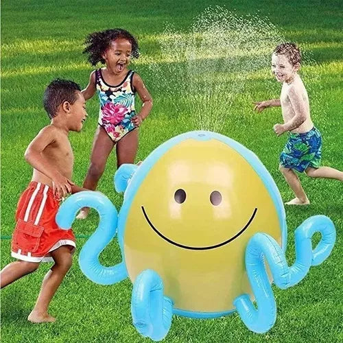 Pulpo Inflable Lanza Agua Verano