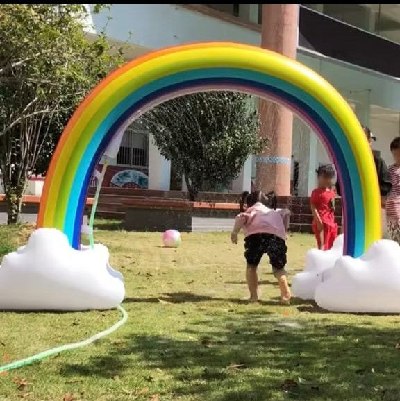 Arcoíris  Inflable Lanza Agua