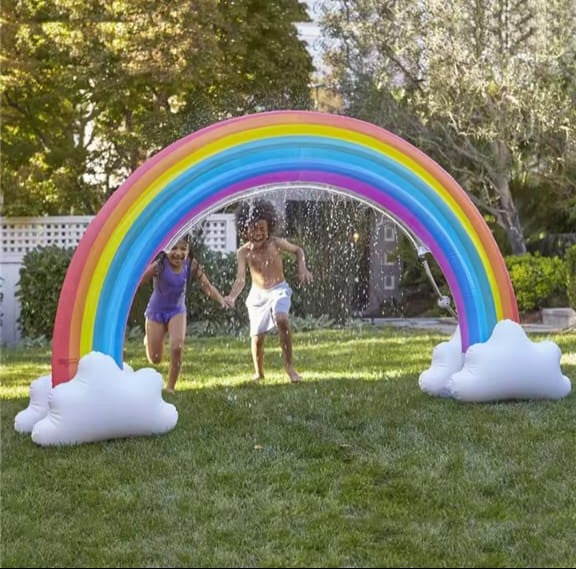 Arcoíris  Inflable Lanza Agua