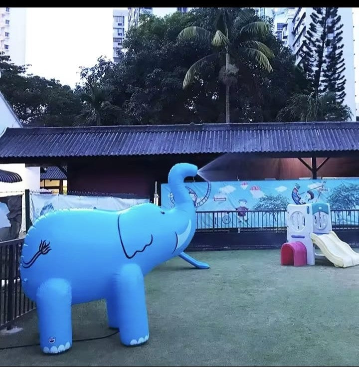 Elefante Inflable Lanza Agua