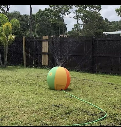 Pelota Inflable Lanza Agua Chorro Verano