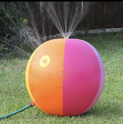 Pelota Inflable Lanza Agua Chorro Verano